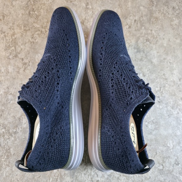 Cole Haan Mens 13 M Shoes Original Grand Lazer Wingtip Knit Oxfords *Barely Worn main image 10